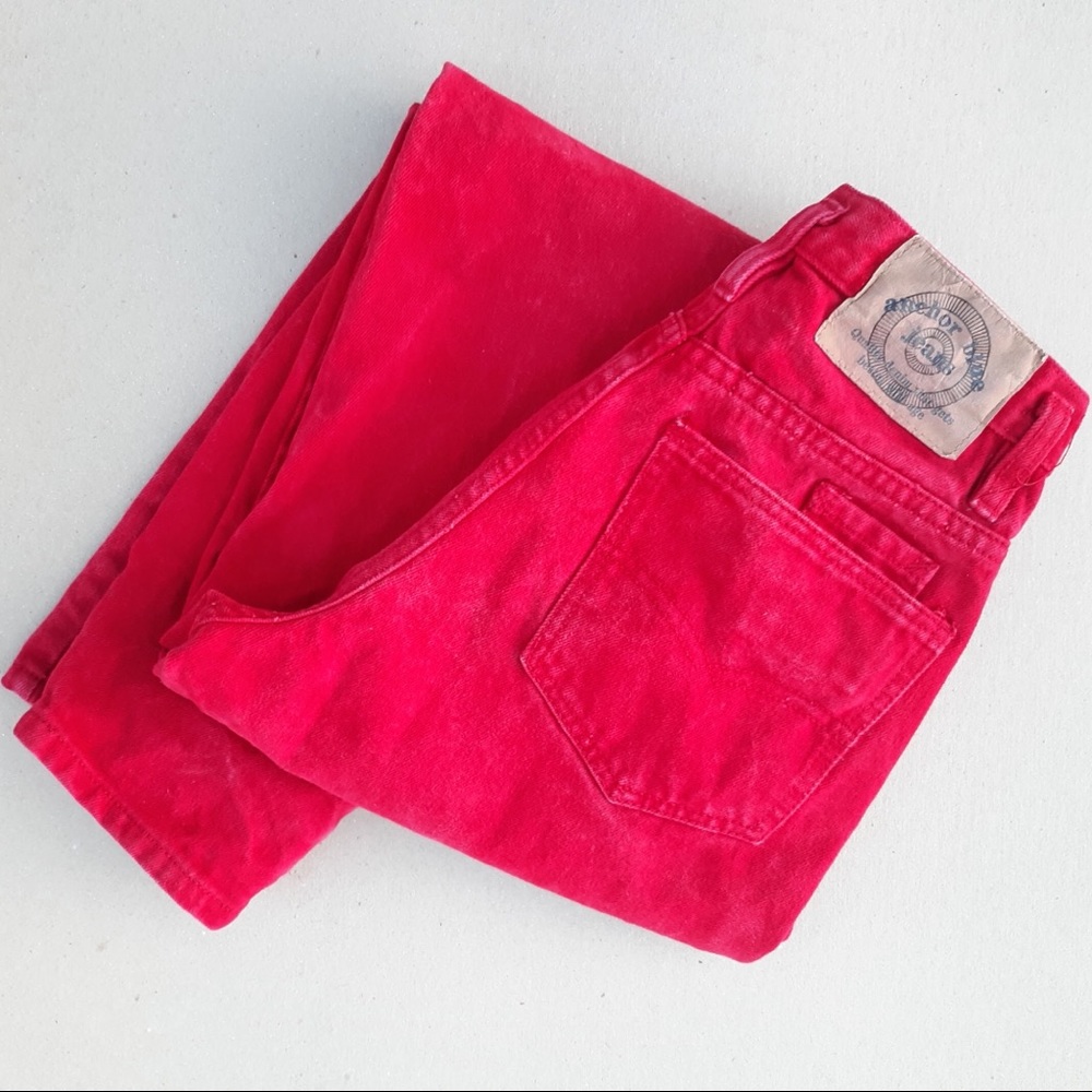 Vintage 'Anchor Blue' High Waisted Jeans